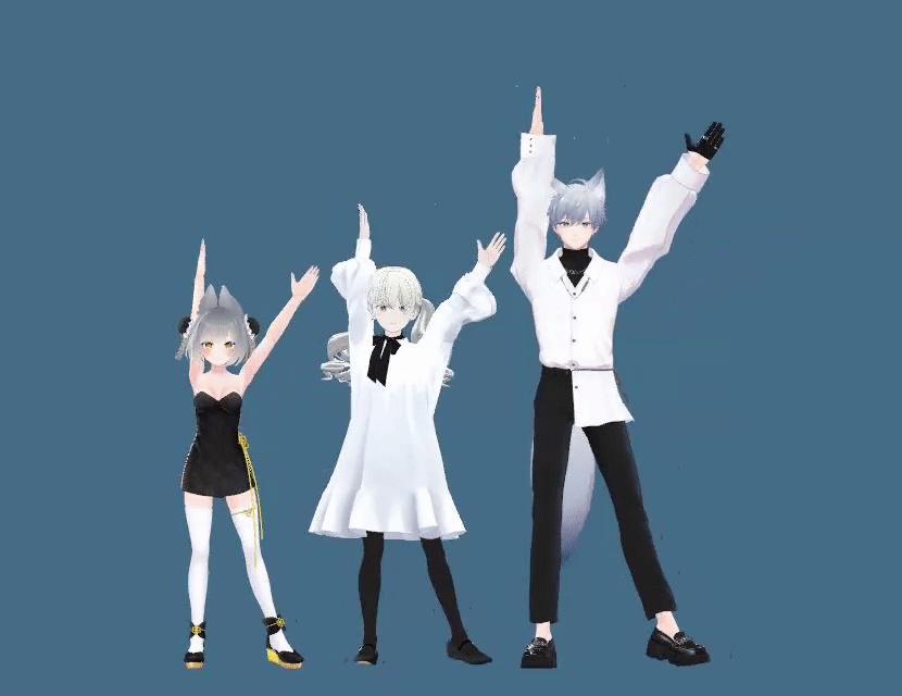 無料 AFKのポーズ