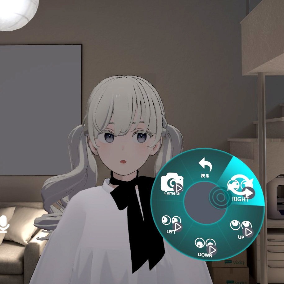 【Grus】 視線シェイプキーアドオン【BlendShare】