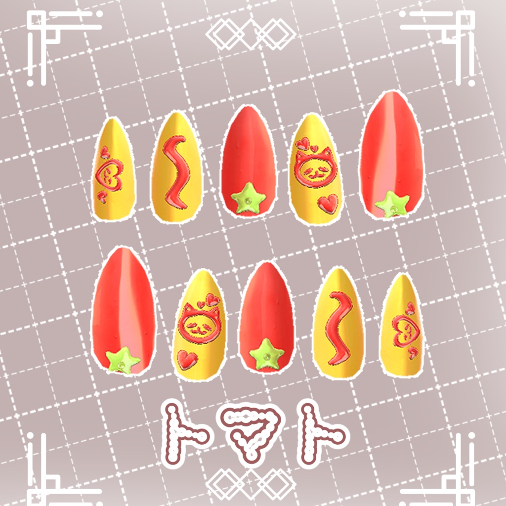 ♥FREE♥オムライスネイル♥マヌカ/シフォン対応♥