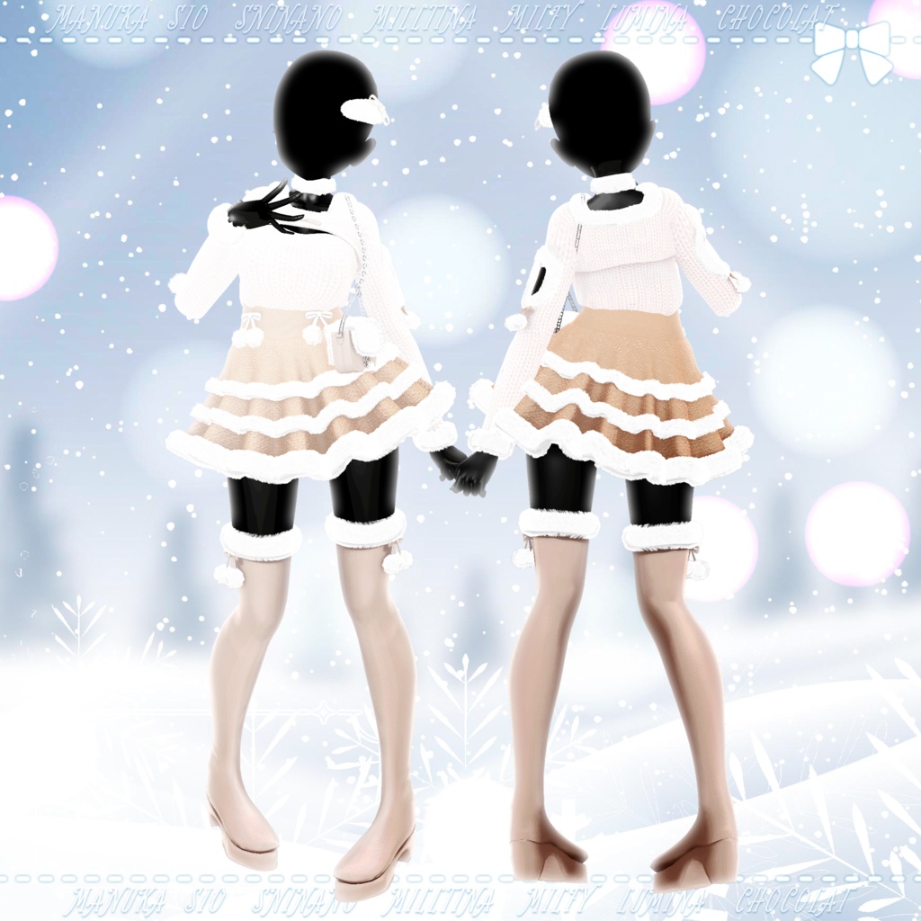 ♥FREE♥8アバター対応♥Pom Pom Kiss♥