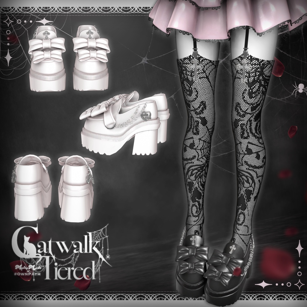 ♥16アバター対応♥MM×#OwnPathコラボ♥Catwalk Tiered♥