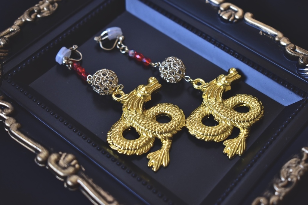 波羅夷空却 スピーカー ピアス/イヤリング