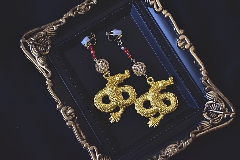 波羅夷空却 スピーカー ピアス/イヤリング