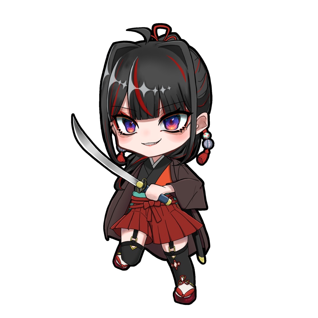 へびかがアクリルキーホルダー(琴さん)