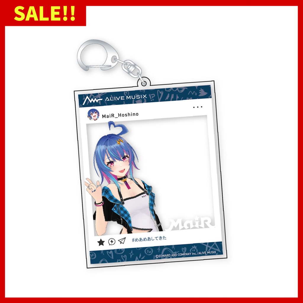 【セール中】SNS風キーホルダー⋆MaiR公式グッズ #2