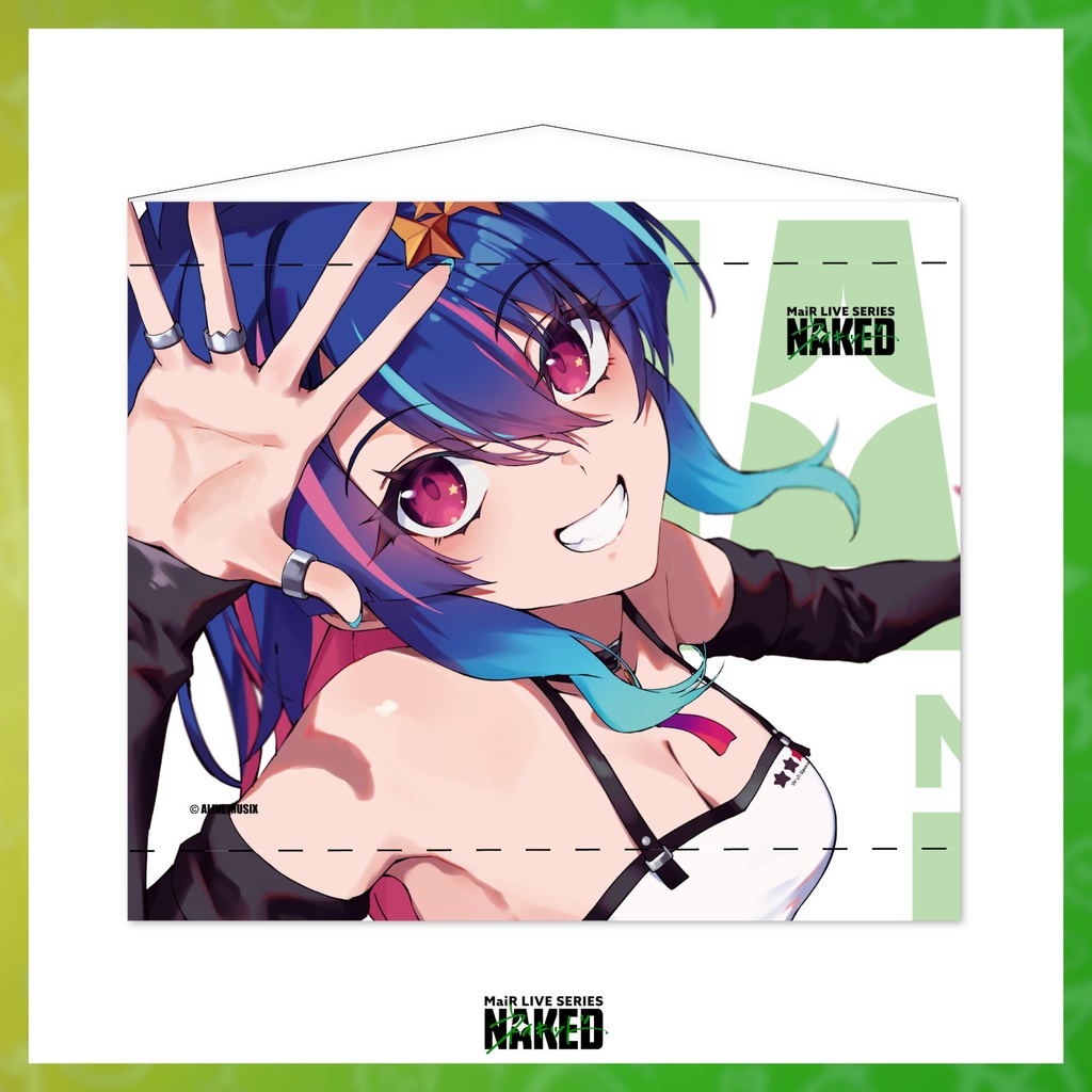 【NAKED4】A4タペストリー