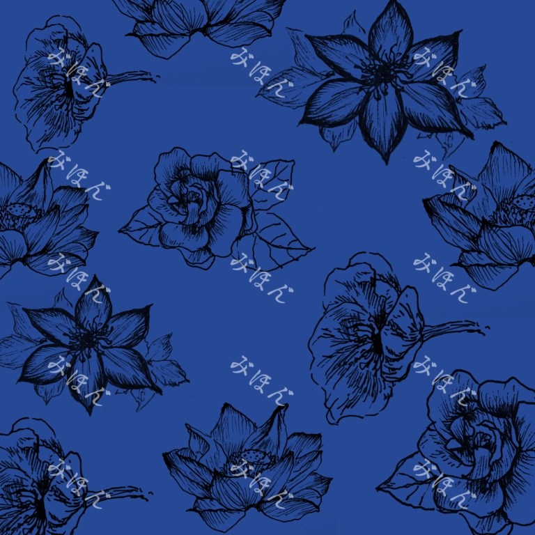 花のペン画素材詰め合わせ【by Overwhelmed】