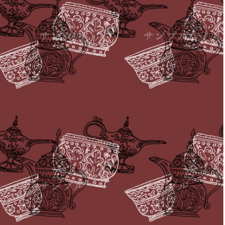 三賢者・宝物のペン画