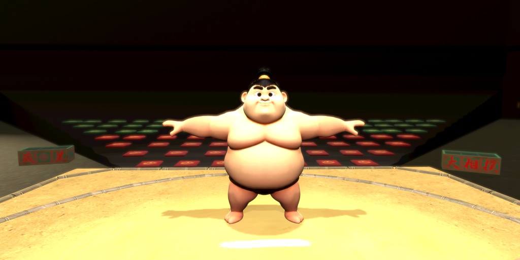 お相撲さんアバター(アーモンド鈴木)