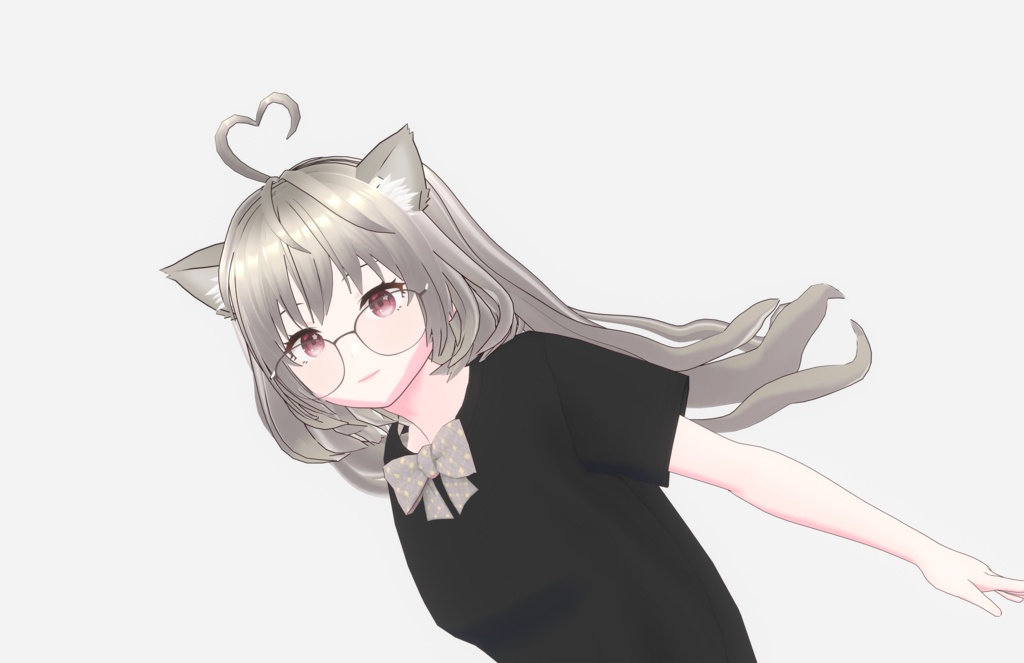 Cute Girl 3D_Model オリジナル3Ｄモデル