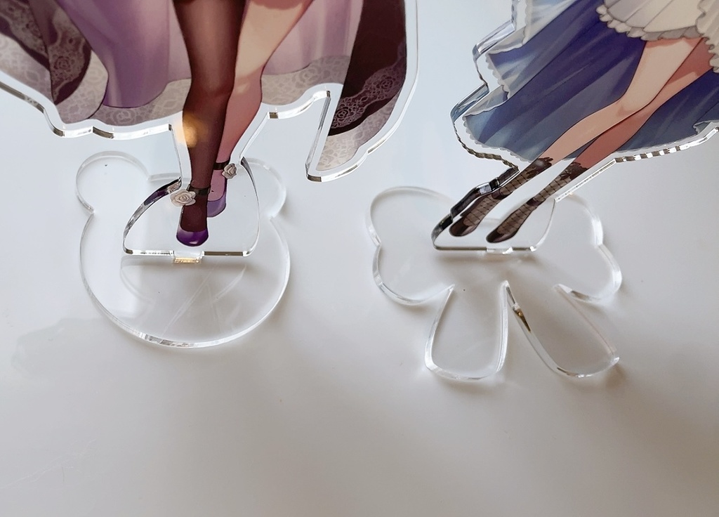 【VGGC10th】胡桃のあ/花芽すみれ アクリルスタンド クラシカルドレスver.(非公式)