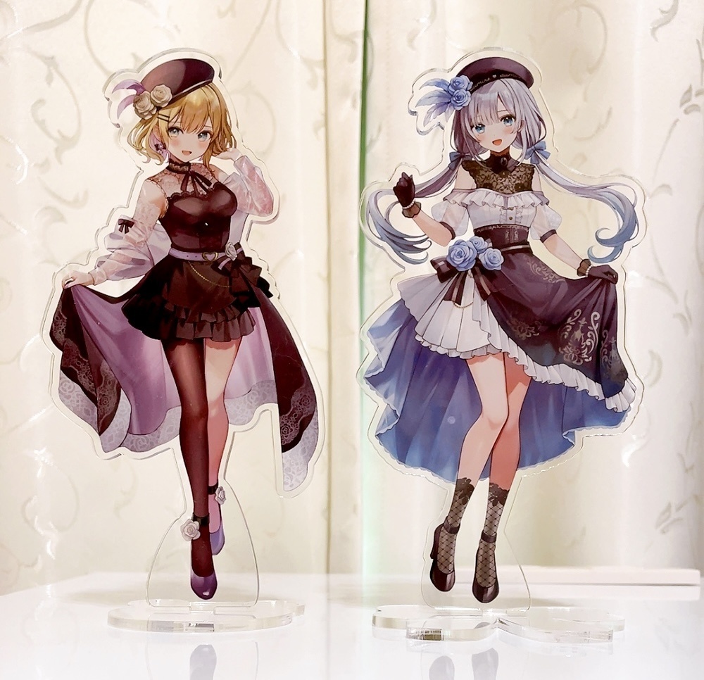 【VGGC10th】胡桃のあ/花芽すみれ アクリルスタンド クラシカルドレスver.(非公式)