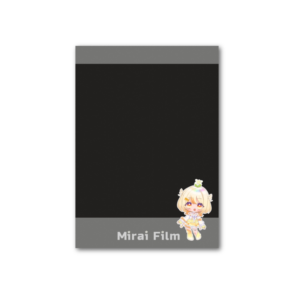 ジャージメイドみらいチェキ風カード🌼