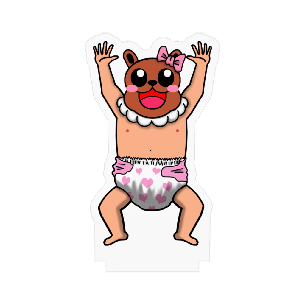 膣太郎アクリルフィギューア【③膣太郎の妹】