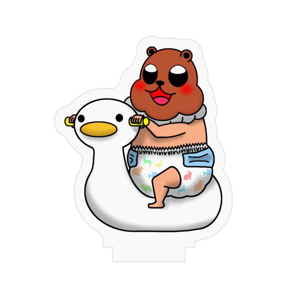 膣太郎アクリルフィギューア【④赤ちゃん膣太郎】