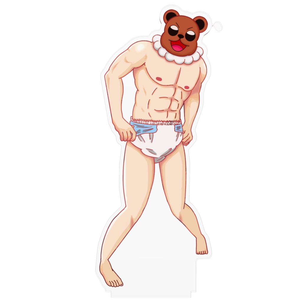 膣太郎アクリルフィギューア【⑥ワオワオ膣太郎】