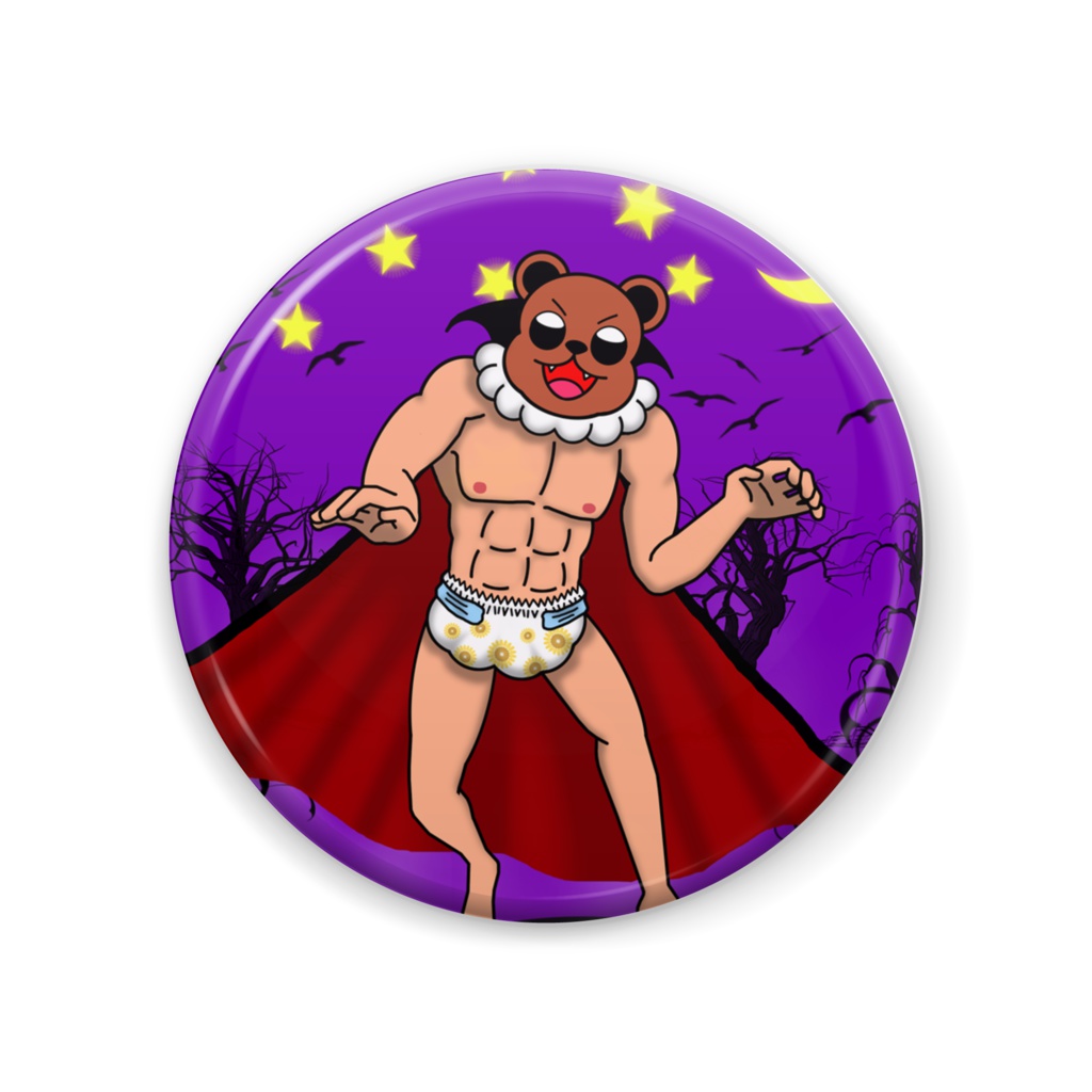 膣バッジ【HALOWEEN】