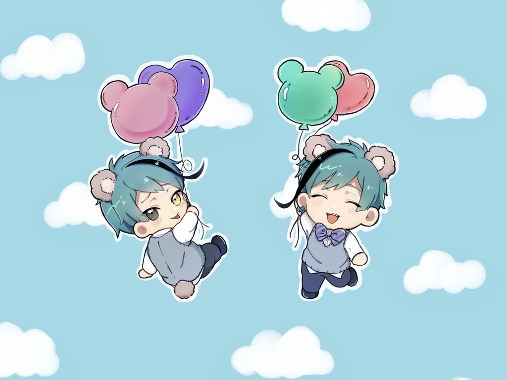 ふわふわバルーンアクスタ【再販】