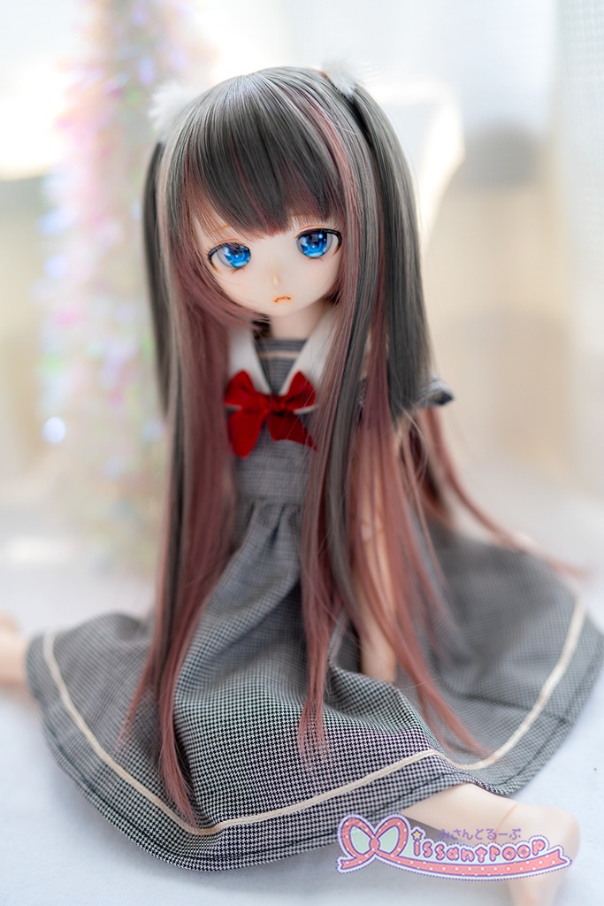 9inchウィッグ『*新色*ツーサイドアップロング』