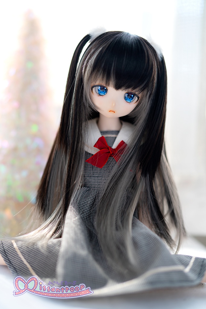 9inchウィッグ『*新色*ツーサイドアップロング』