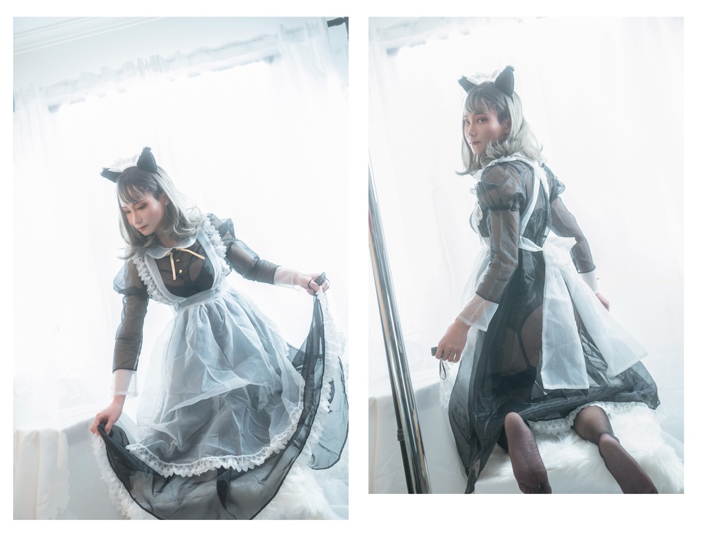 【Suzuchan】透明メイド写真セット 2019 & 2021