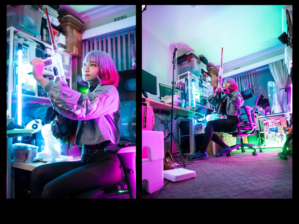 【DL】Luna コスプレ写真セット