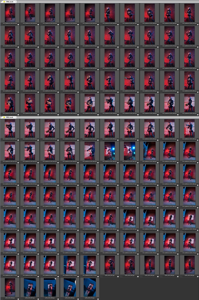 【DL】『 异铁 』写真セット Iron Battle Suit