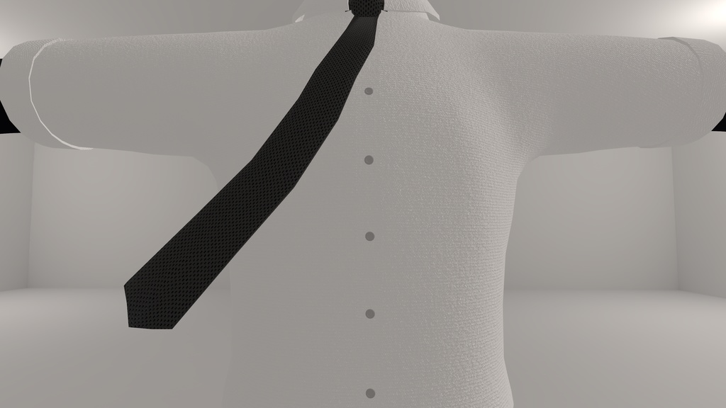 【Mayu専用】ネクタイ付きシャツ/Shirt with tie