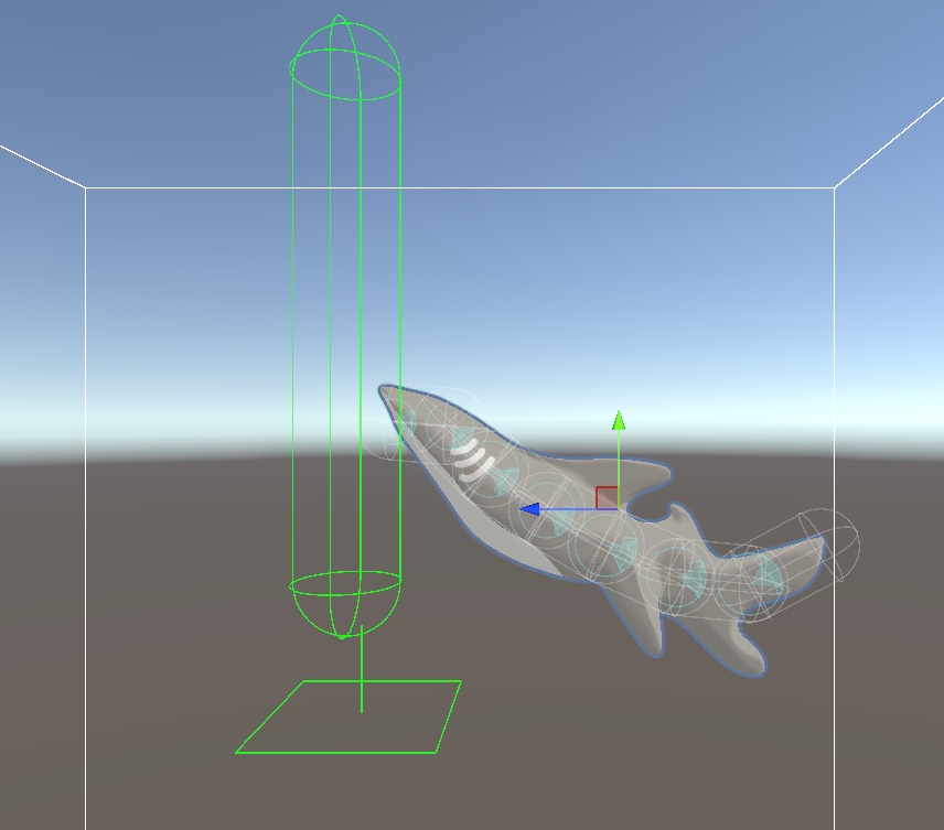 【アルフィー-Alfie-対応】さめの尻尾