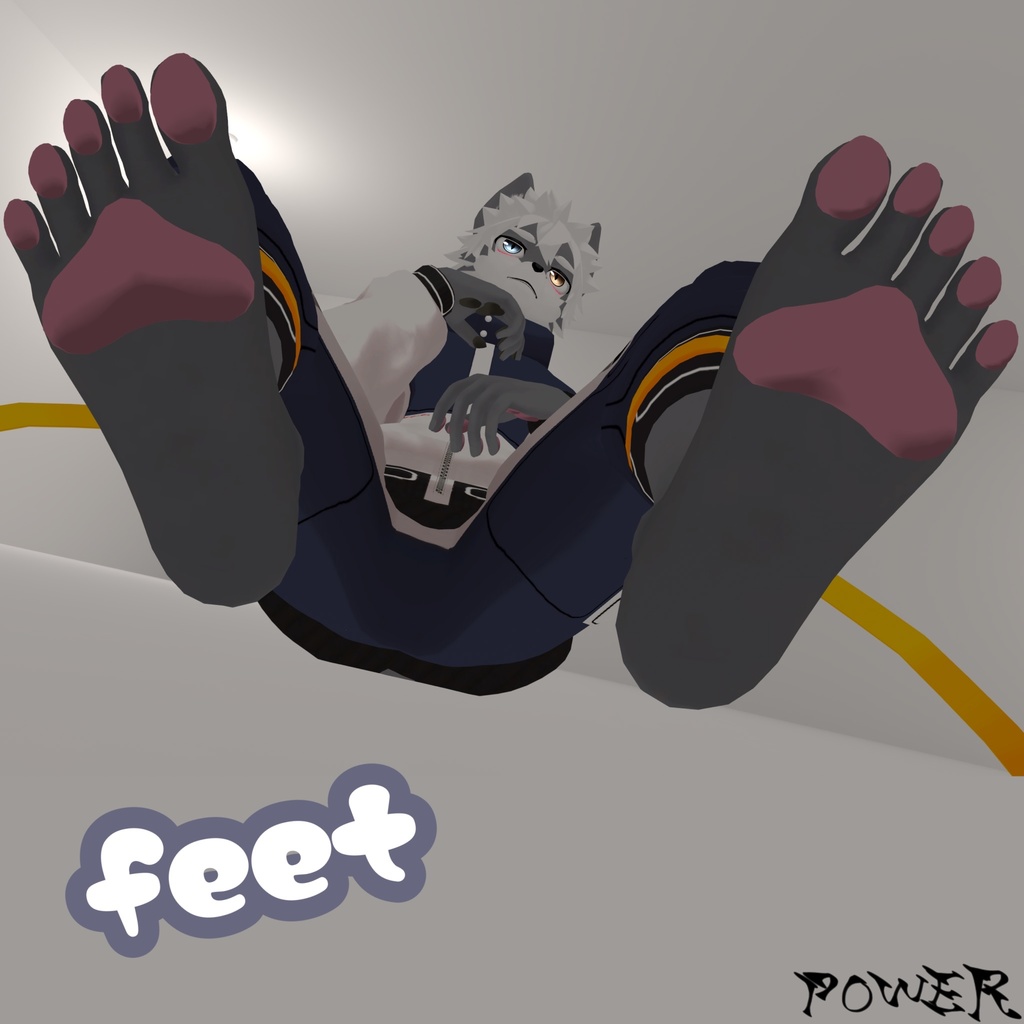 【MTBody4対応】手足の肉球