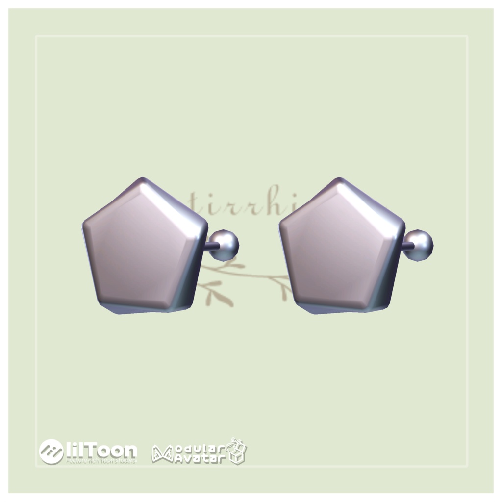 unisex pierce -Modular Avatar対応🔧-