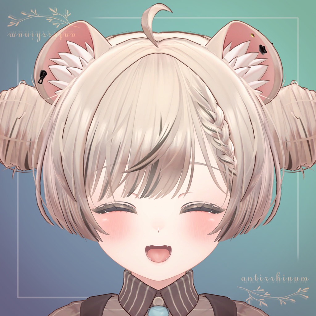 kemo mimi pierce -Modular Avatar対応🔧-