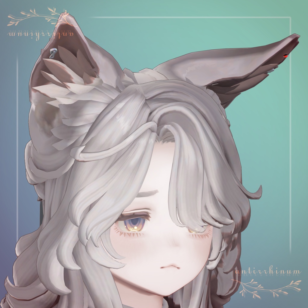 kemo mimi pierce -Modular Avatar対応🔧-