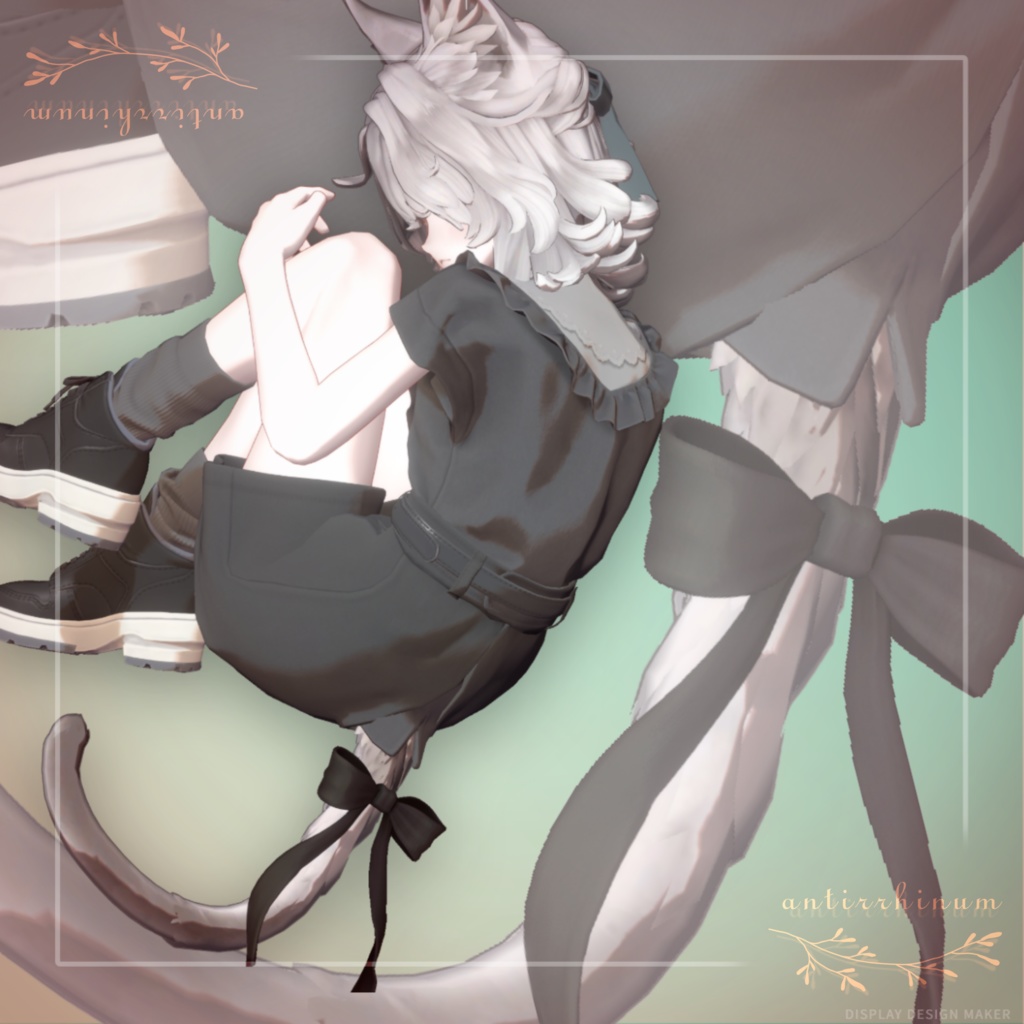 Tail Ribbon for Marycia -Modular Avatar対応🔧-