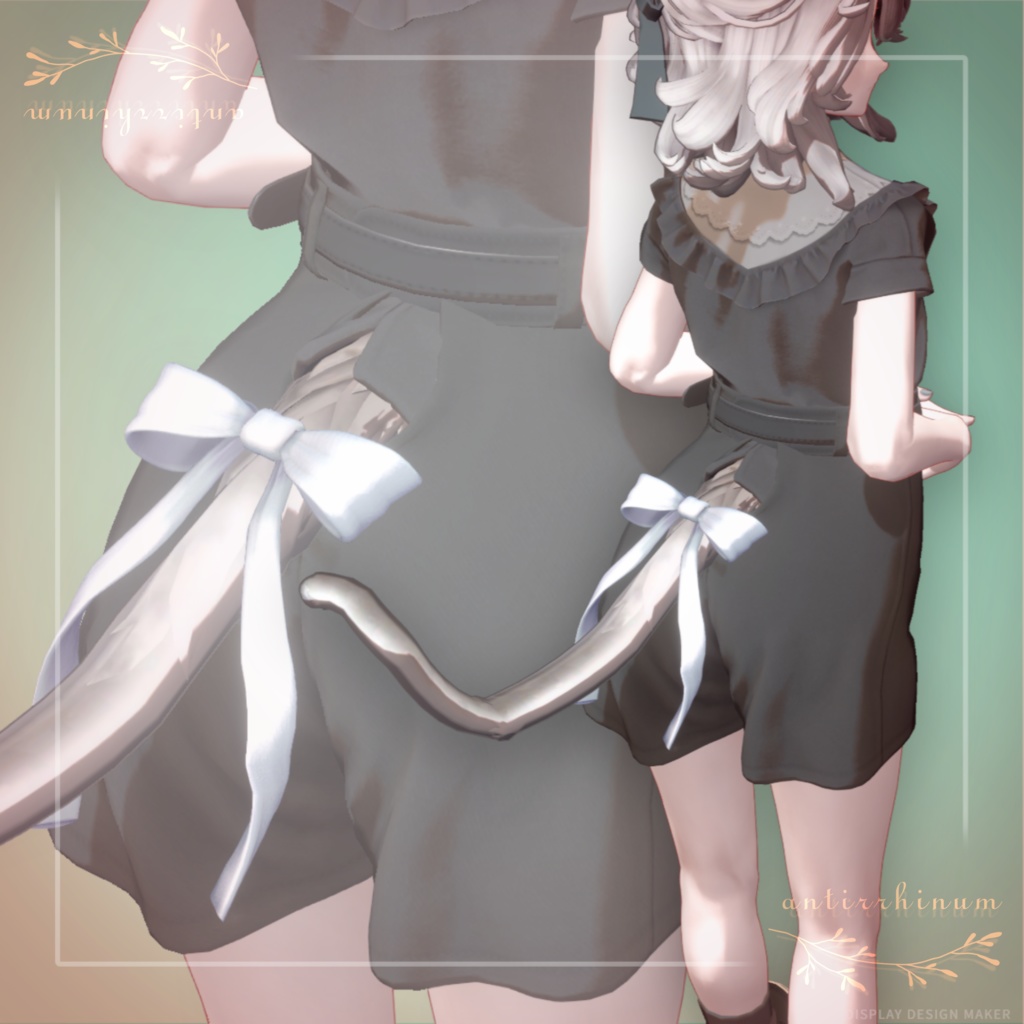 Tail Ribbon for Marycia -Modular Avatar対応🔧-