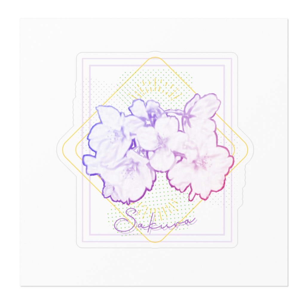 sakuraステッカー