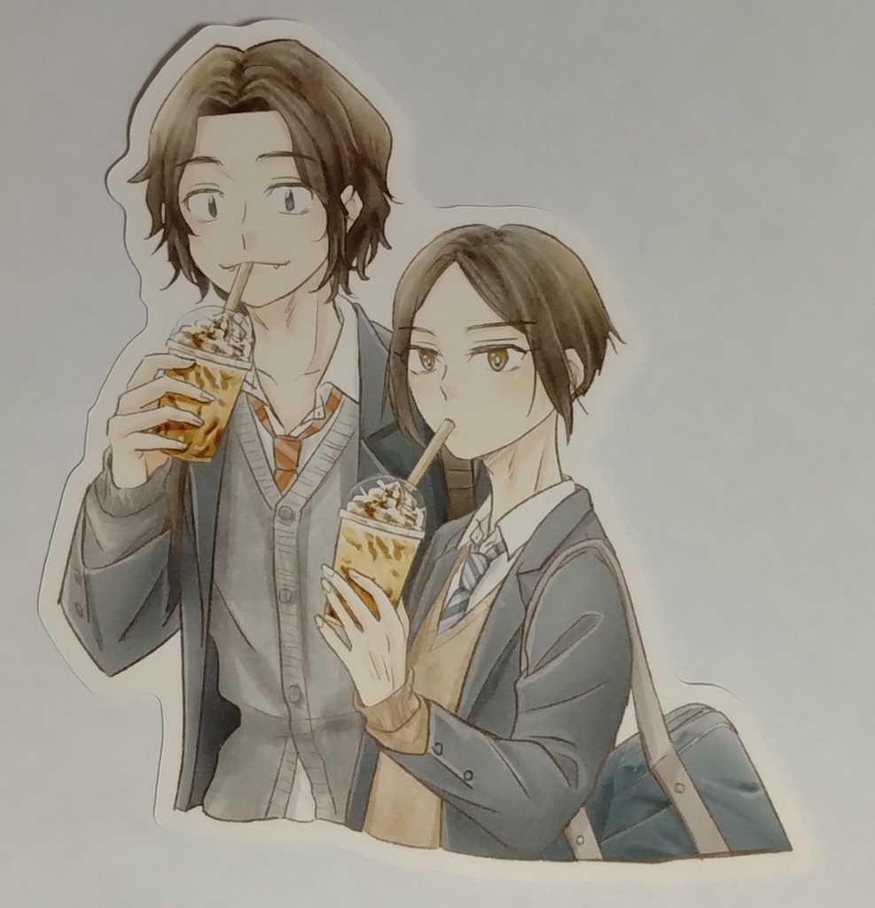 学パロカップルシール