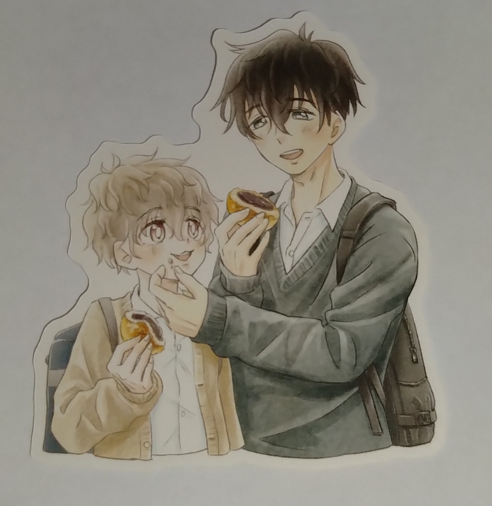 学パロカップルシール