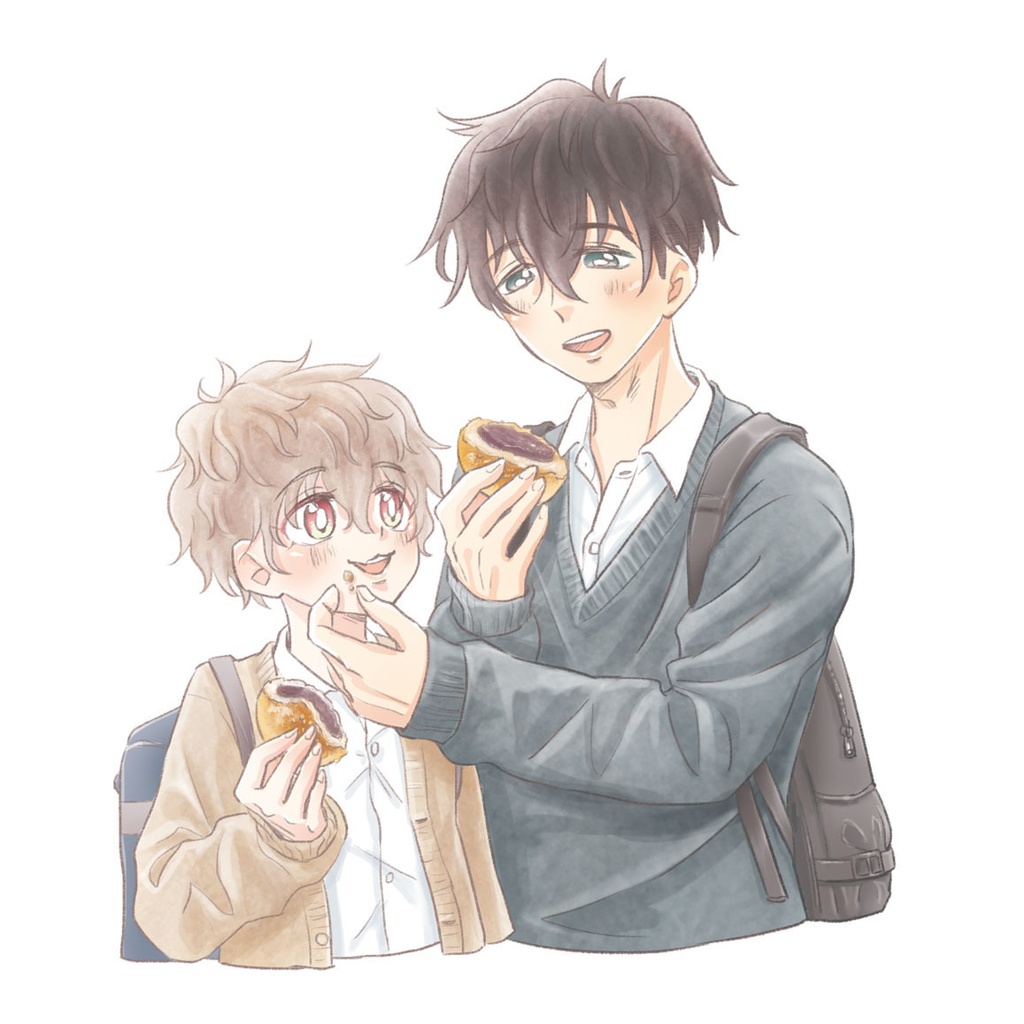 学パロカップルシール