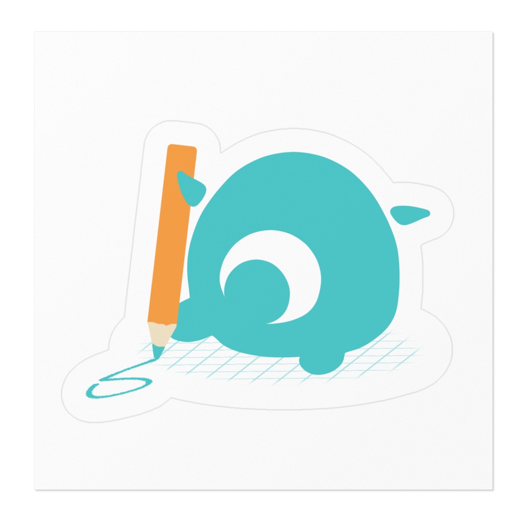 白紙エラーないんぷぷステッカー