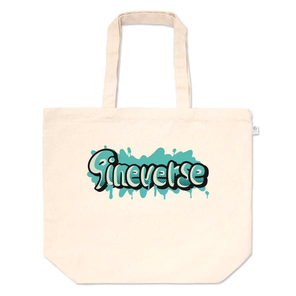 9ineverseトートバッグ(グラフィティアート風)