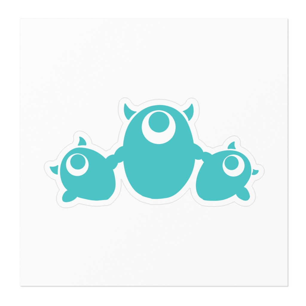 組体操ないんぷぷステッカー