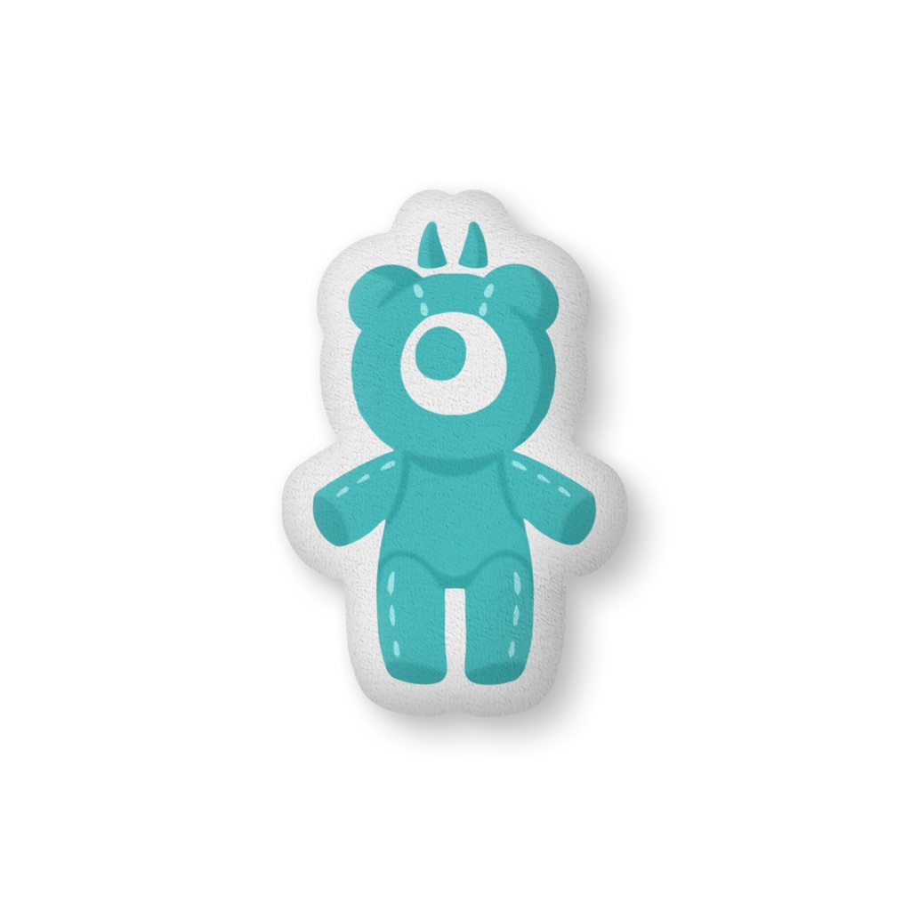 テディベアないんぷぷふかふかクッション