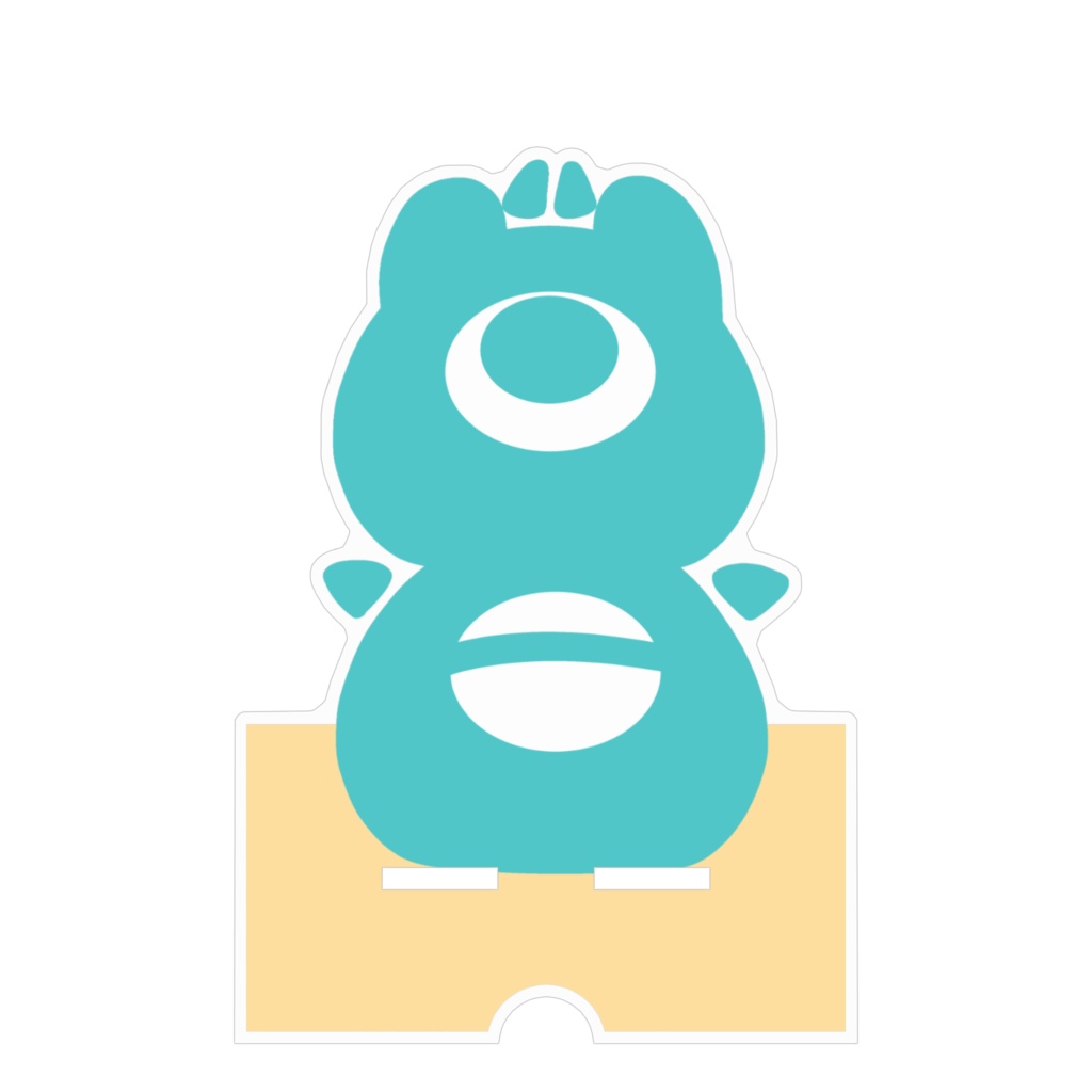 ないんぷぷが支えるスマホスタンド 飛白@hihaku_