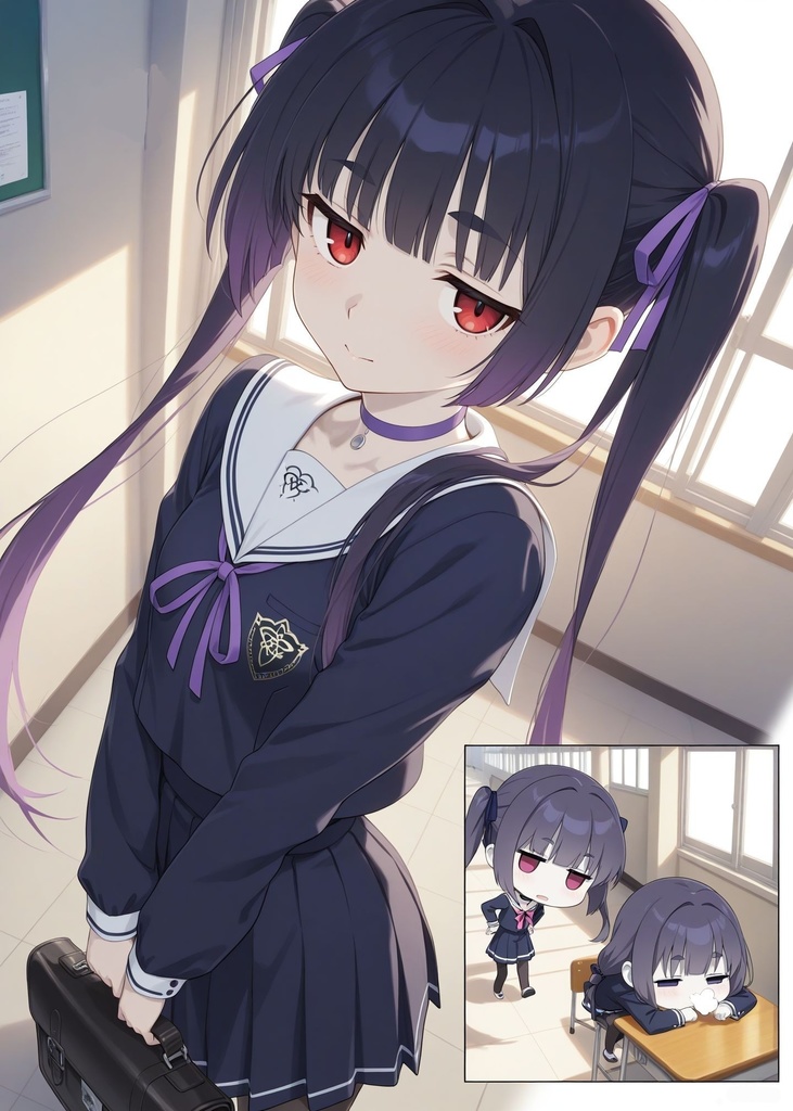 『白井純恋 アートコレクション vol.1 アオハルちびキャラ学園』