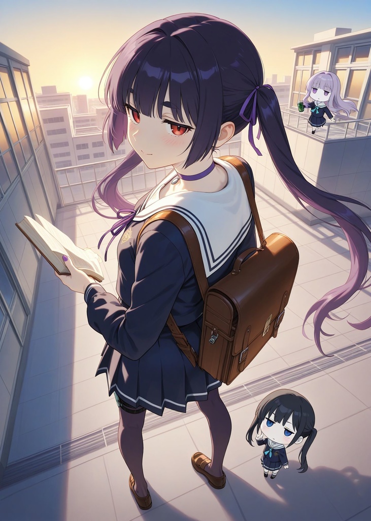 『白井純恋 アートコレクション vol.1 アオハルちびキャラ学園』