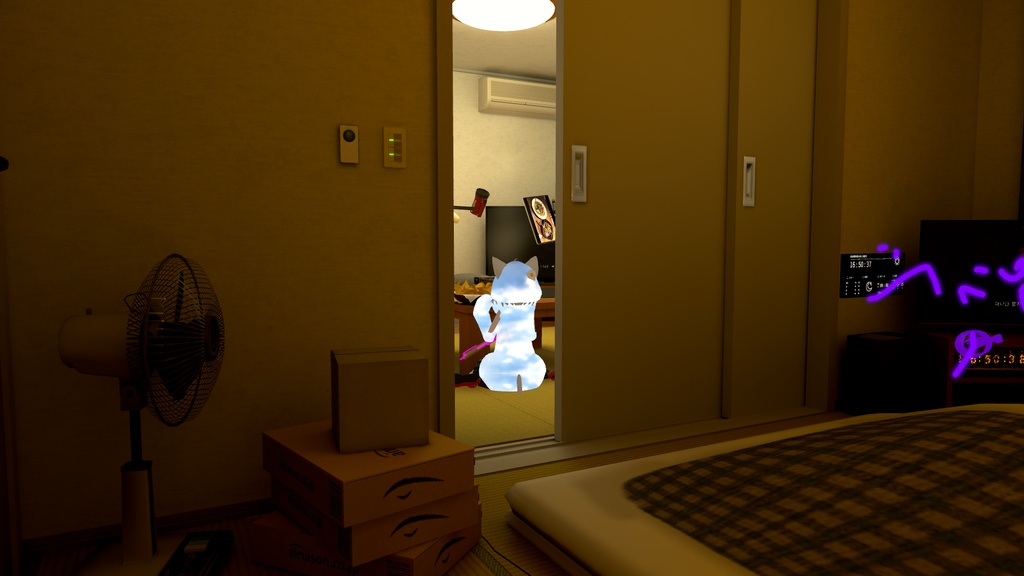 skybox shader(服の中に空を閉じ込めるシェーダー)