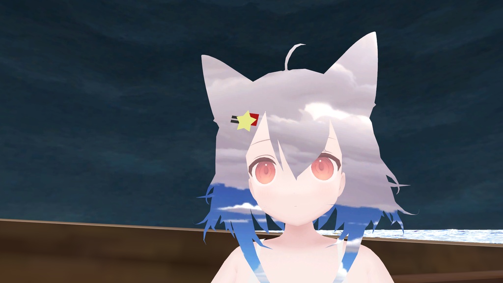 skybox shader(服の中に空を閉じ込めるシェーダー)