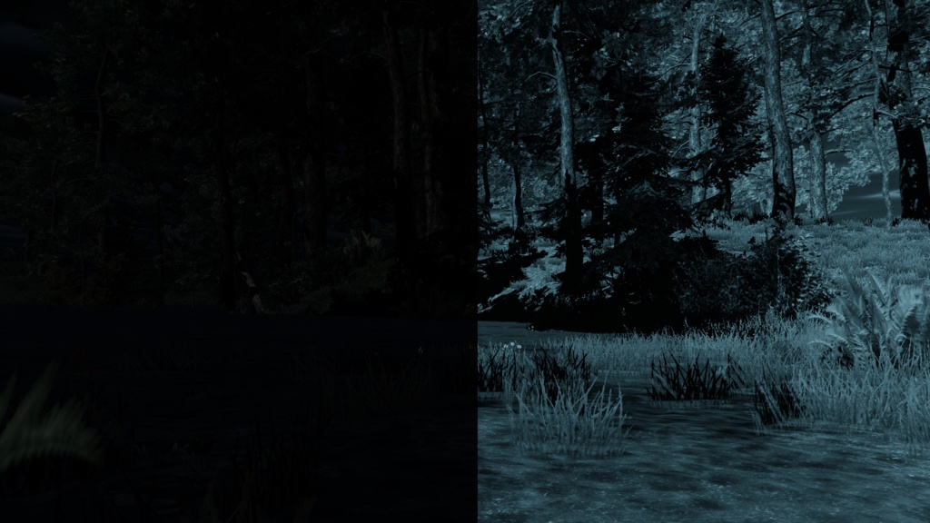 片眼ナイトビジョンゴーグル(VRChat想定)