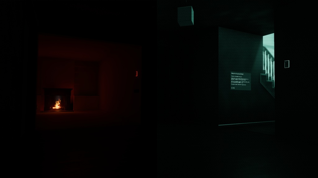 片眼ナイトビジョンゴーグル(VRChat想定)